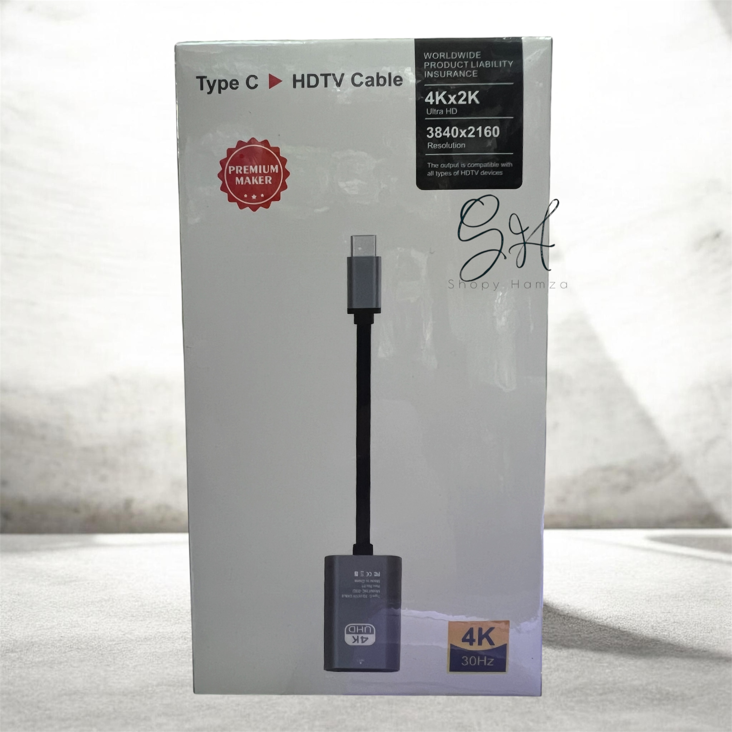 Adaptateur TypeC vers HDMI 4K